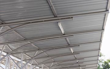 installing Radway metal roofing